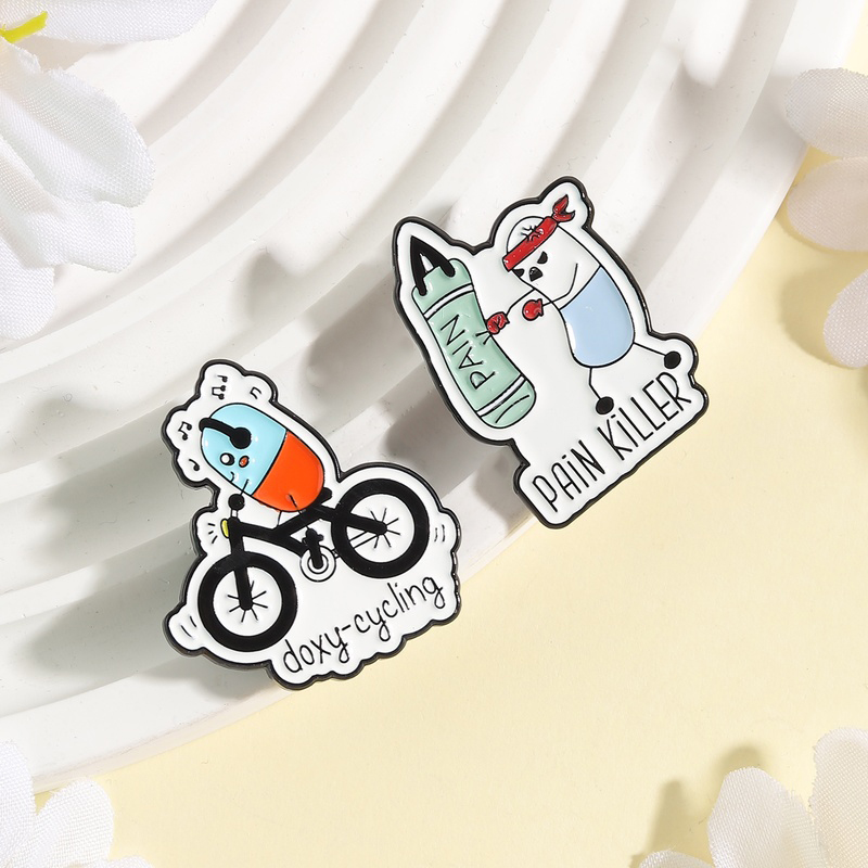 Doxy-cycling Enamel Pins Carto - Science Buddies ulasan dan harga
