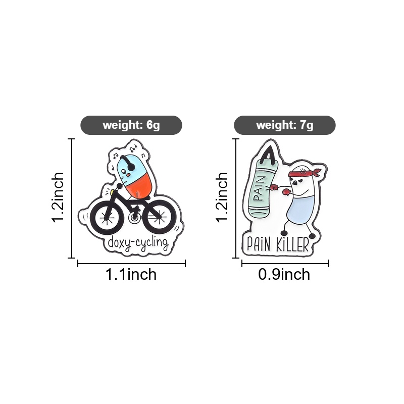 Doxy-cycling Enamel Pins Carto - Science Buddies ulasan dan harga