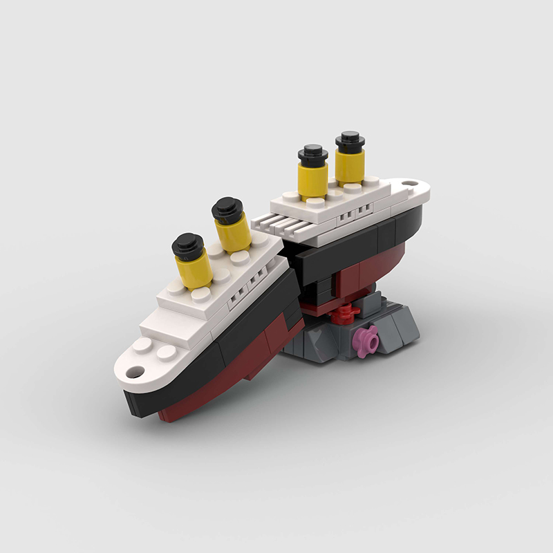 Mini RMS Titanic Sank Ship Mod - Science Olympiad ulasan dan harga