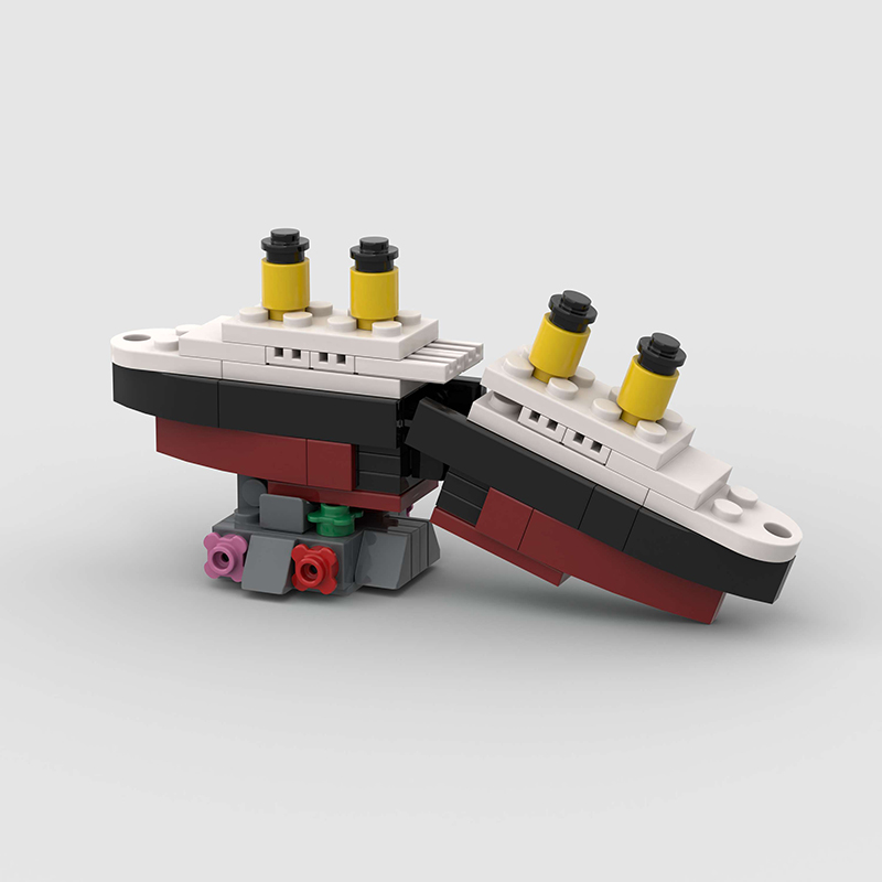 Mini RMS Titanic Sank Ship Mod - Science Olympiad ulasan dan harga