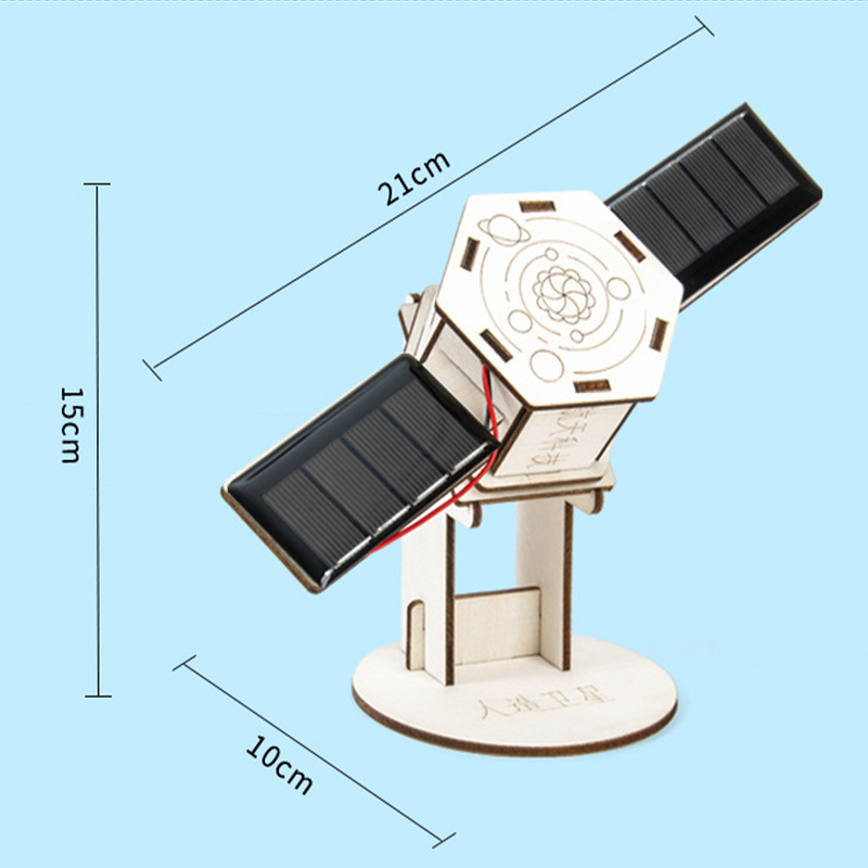DIY Solar Satellite Artificial - Science Toys Diy ulasan dan harga