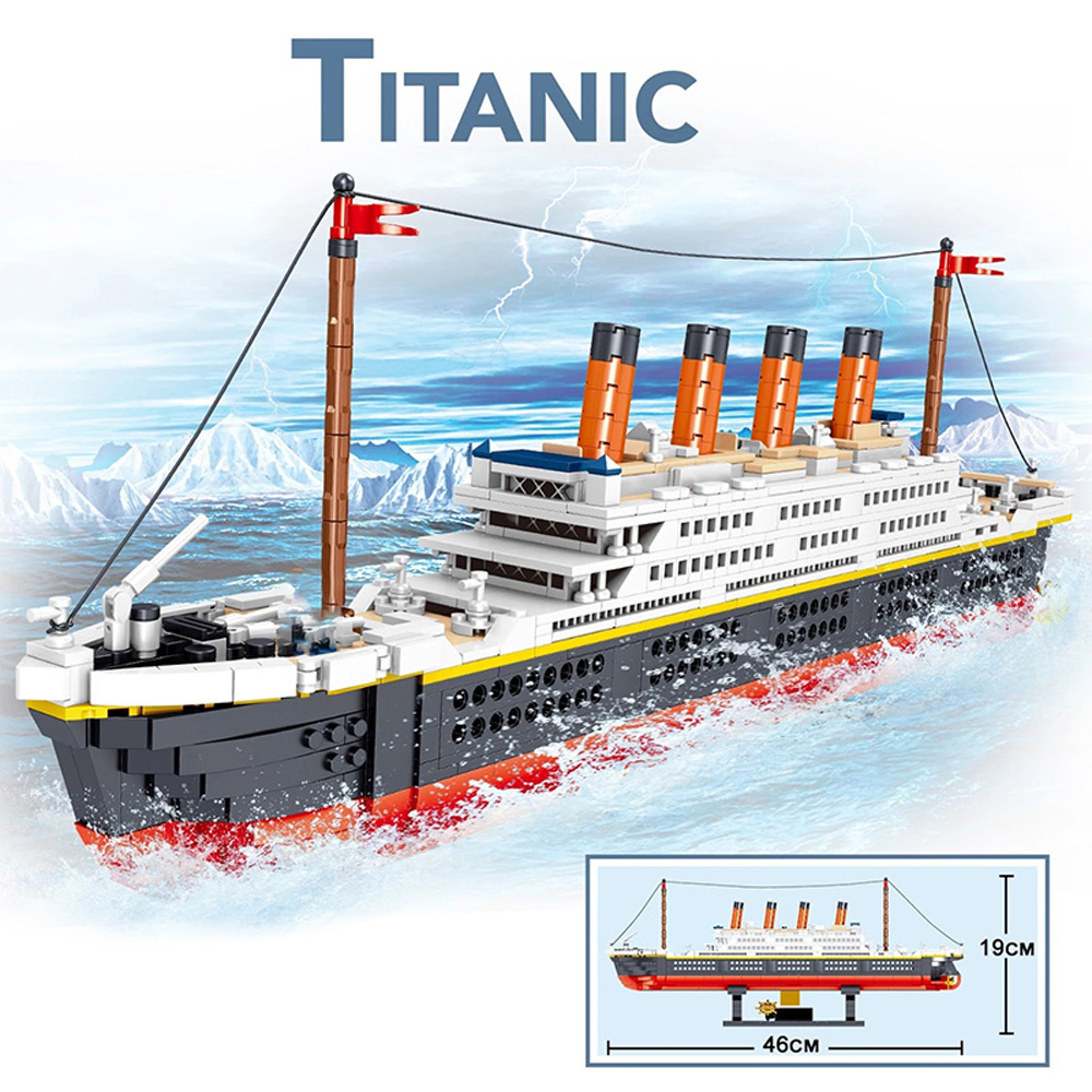 KNEW BUILT Titanic Cruise Ship - Science Olympiad ulasan dan harga