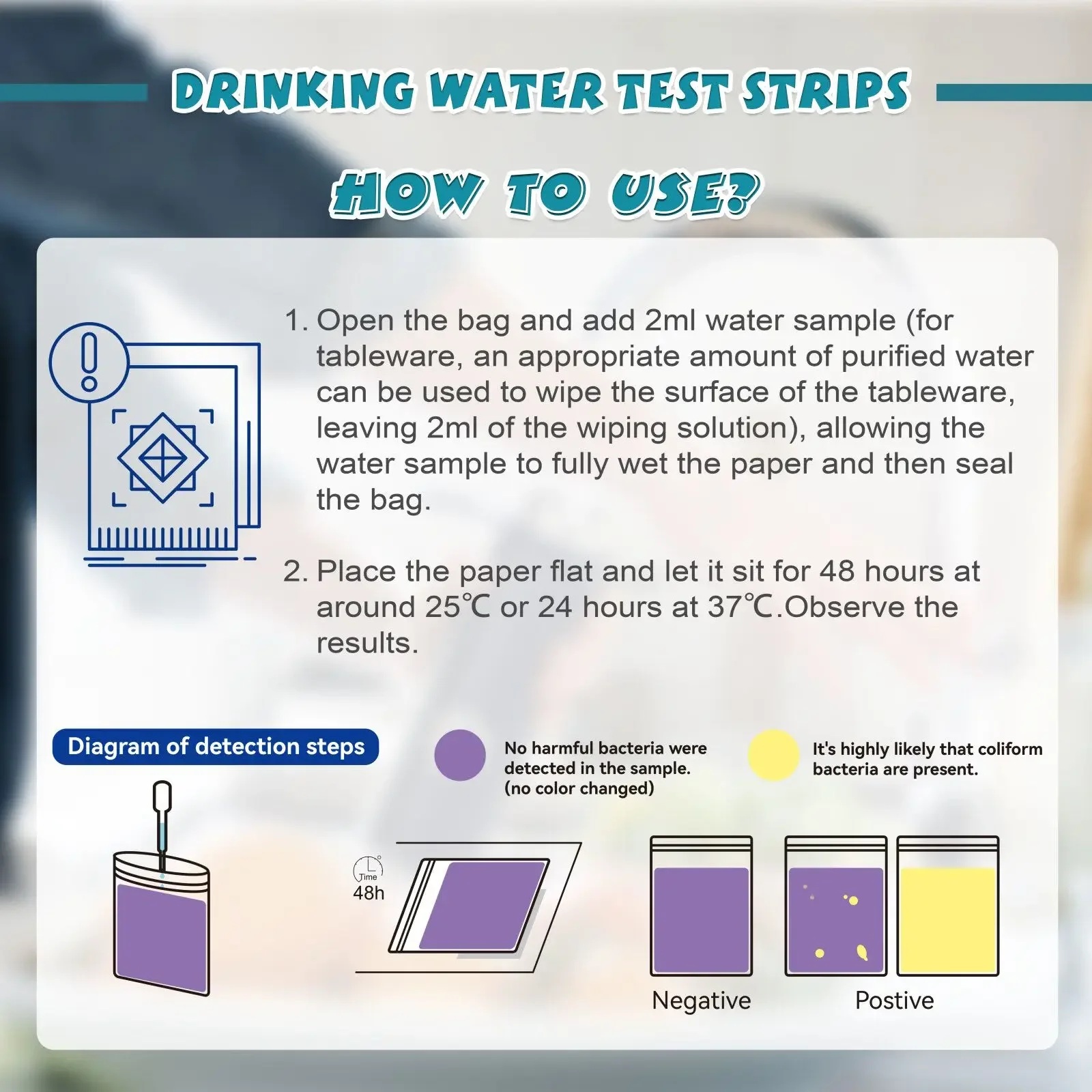 YAGO 20 in 1 Water Test Strips - Water Testing Kit ulasan dan harga