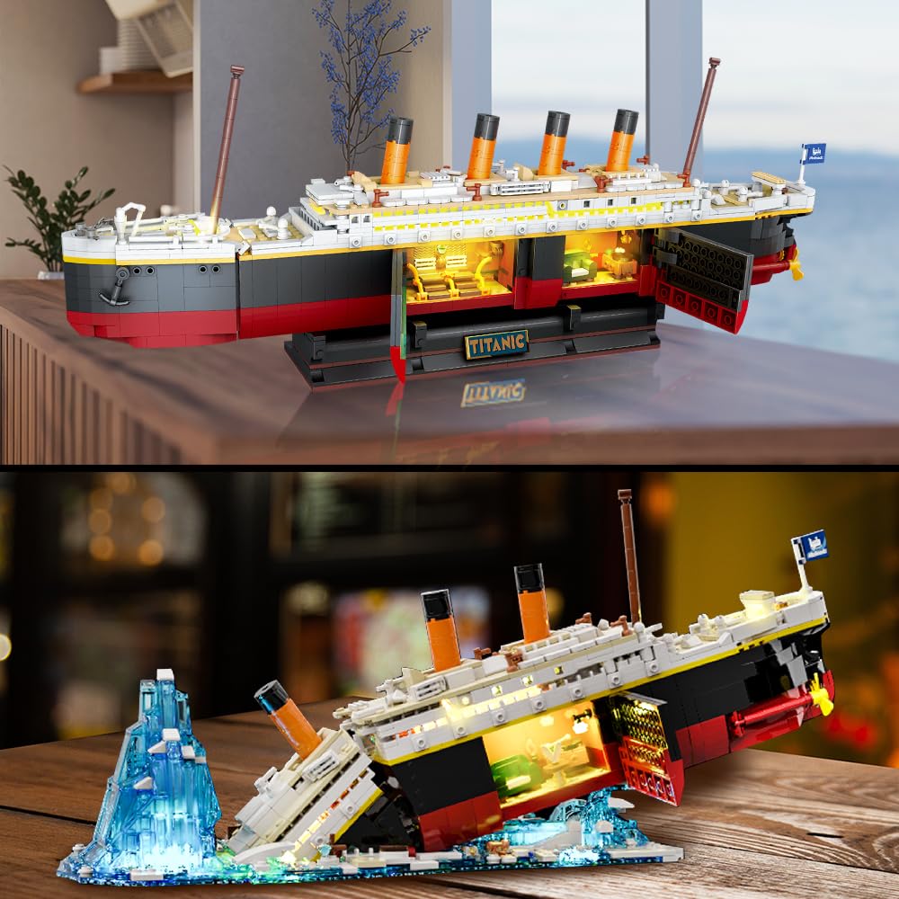 Titanic Building Set with LED- - Science Olympiad ulasan dan harga
