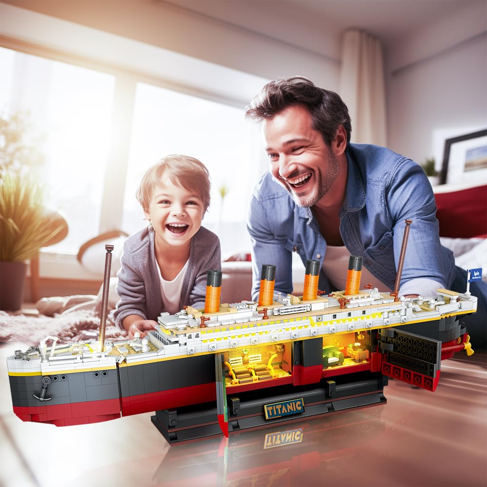Titanic Building Set with LED- - Science Olympiad ulasan dan harga