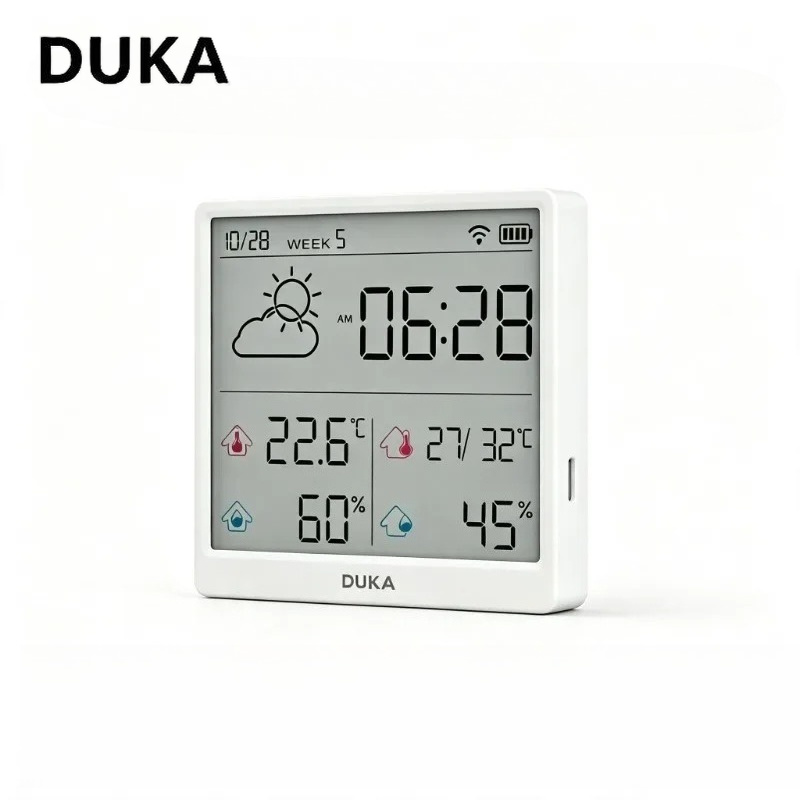 DUKA ATuMan Wi-Fi Smart Temper - Weather Station Indoor ulasan dan harga