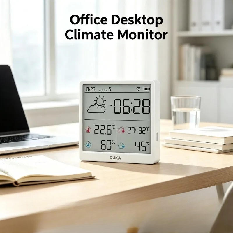 DUKA ATuMan Wi-Fi Smart Temper - Weather Station Indoor ulasan dan harga