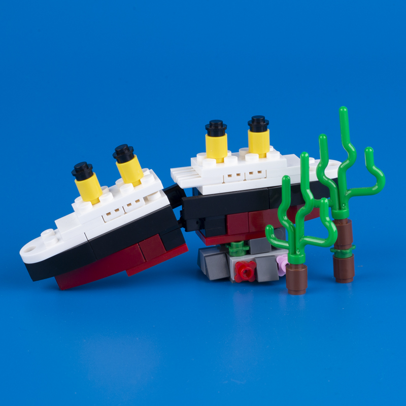 MOC Titanic Ship Model Buildin - Science Olympiad ulasan dan harga