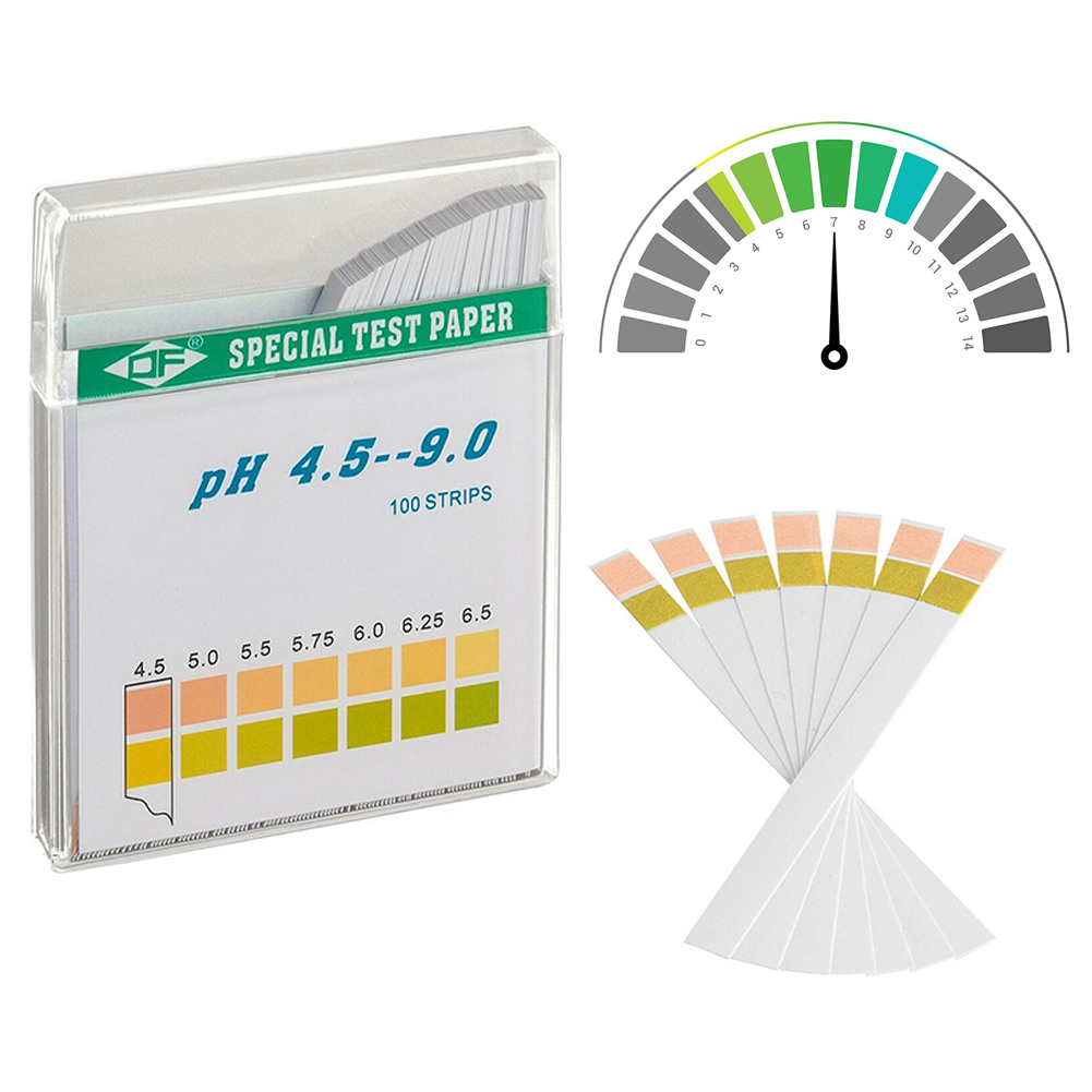 100Pcs PH Paper Strips Kit Hou - Water Testing Kit ulasan dan harga