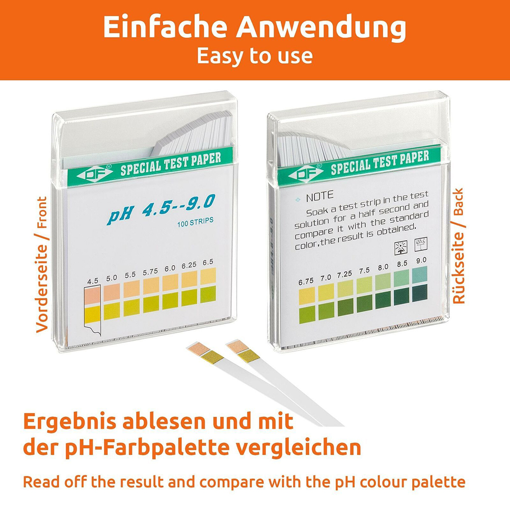 100Pcs PH Paper Strips Kit Hou - Water Testing Kit ulasan dan harga