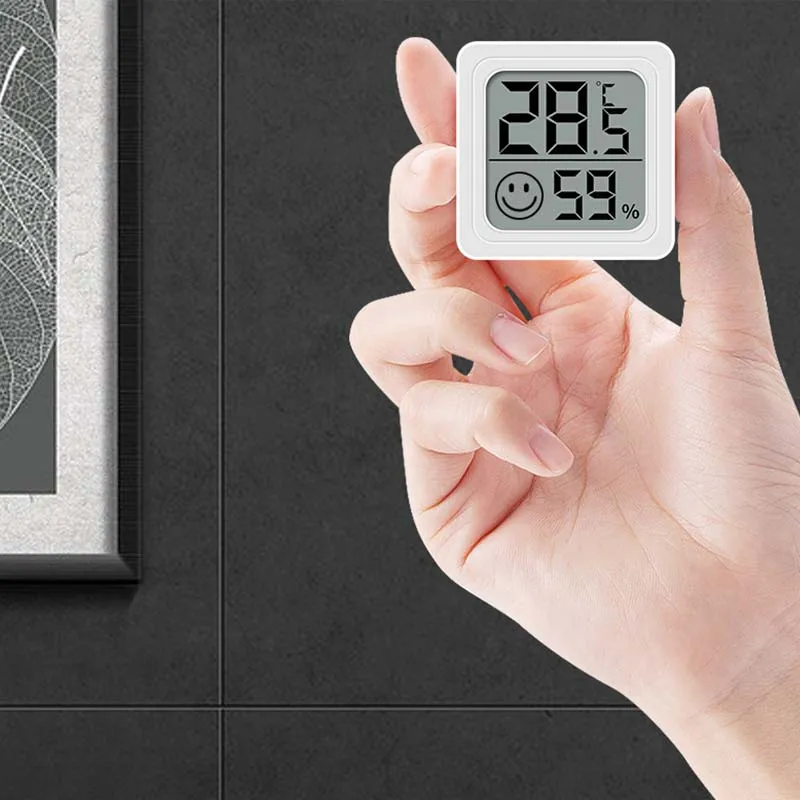 LCD Digital Thermometer Hygrom - Weather Station Indoor ulasan dan harga