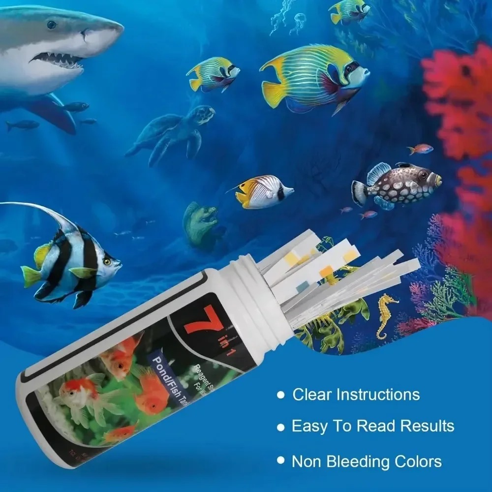 Aquarium Test Strip  PH Qualit - Water Testing Kit ulasan dan harga