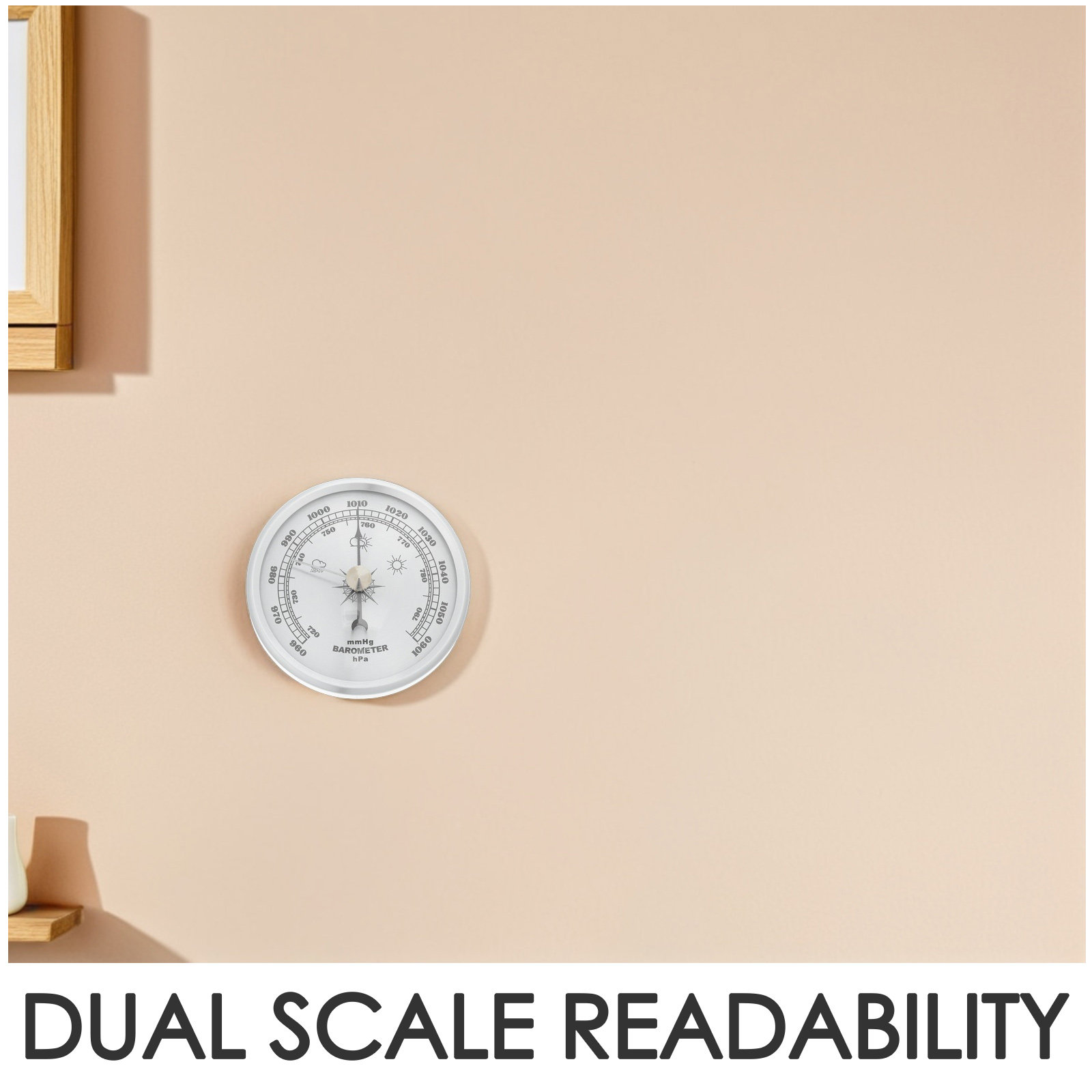 Household Wall Mounted Baromet - Weather Station Indoor ulasan dan harga